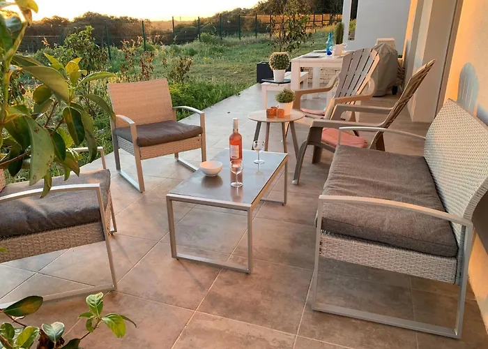 Maison Confort 4etoiles , Clim, , Piscine Hébergement de vacances Bonifacio (Corsica)